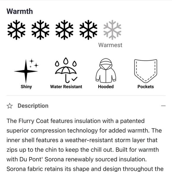 Appaman Flurry Puffer Coat 2T - Picture 12 of 12